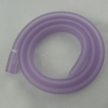 0.50 Cm PVC hollow rectangle Lilac
