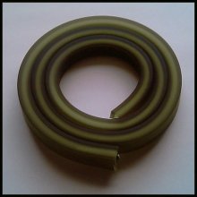 0.50 Cm PVC hollow rectangle Olive Green