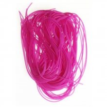 1 meter of 1.5 mm Fushia Medium PVC wire.