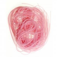 1 meter of 1.5 mm pink PVC wire.