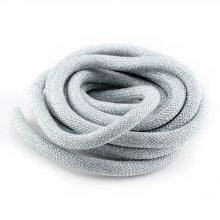 40 cm climbing rope round 10 mm Silver