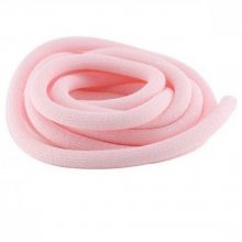 40 cm climbing rope round 10 mm Pink Glitter