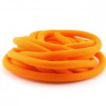 40 cm climbing rope round 10 mm Orange