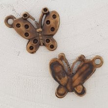 Butterfly charm N°14 Bronze