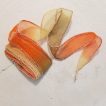 Hand-dyed Rayon Ribbon N°14
