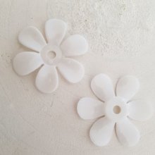 Synthetic Flower N°01 White