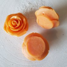 Synthetic Flower N°02-12 orange