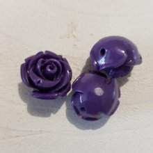 Synthetic Flower 13 mm N°03-26 Purple