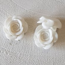 Synthetic Flower 17 mm N°04-03 White