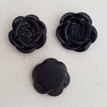 Synthetic Flower 17 mm N°04-10 Black 02