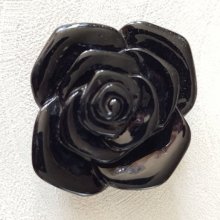 Synthetic Flower 37 mm N°06-05 Black