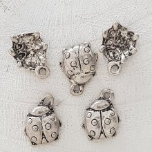 Ladybug charm N°02 Silver
