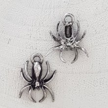 Spider charm N°01 Silver