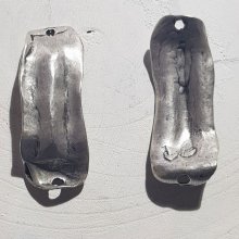 04 mm Zamak connector N°04 Silver