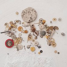 Clock Needle Charm - bronze color charm - steampunk N°03
