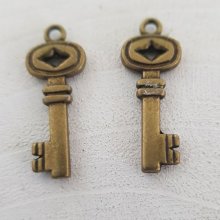 Key Charm N°13 Bronze