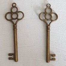 Key Charm N°19 Bronze