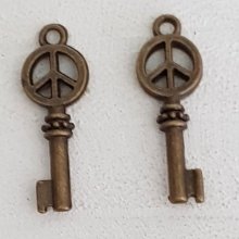 Key Charm N°22 Bronze