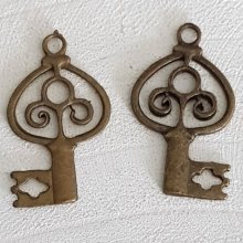 Key Charm N°27 Bronze