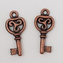 Key Charm N°38 Copper
