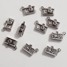 Camera charm N°03 Silver