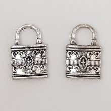 Charm padlock lock N°02