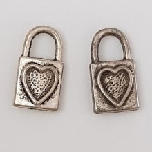 Charm padlock lock N°04