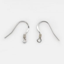 925 silver hook earring holder N°01 x 1 pair