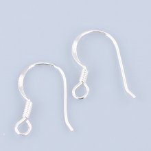 Silver Hook Earring Holder 925 N°02 x 1 pair