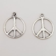 Peace & Love Charm N°05 Silver 