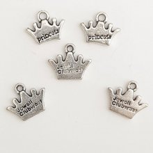 Crown charms N°04 lot 5 pieces
