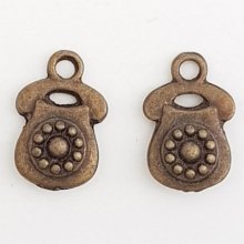 Phone Charm N°01 Bronze