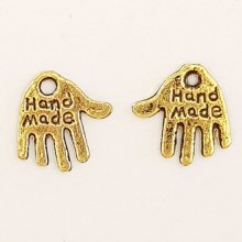 Hand Charm 'MADE HAND' N°01 Gold