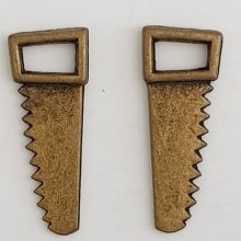 Charm Tool Saw N°02 Bronze