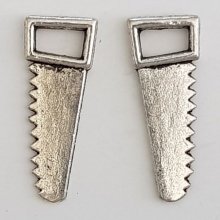 Charm Tool Saw N°02 Silver