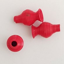 Spiral Cone Cup N°10 Red.