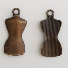 Charm Clothing Bust N°01 Bronze