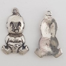 Childrens charm N°36 Zamak (Silver plated)