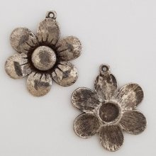 Flower Charm Metal N°007 Copper