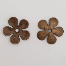 Flower Charm Metal N°027 Copper