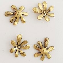 Flower Charm Metal N°043 Gold