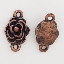 Flower Charm Metal N°070 Copper