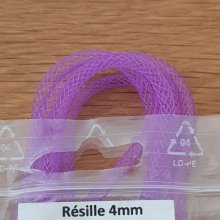 Tubular mesh Uni 04 mm Purple