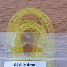 Tubular mesh Uni 04 mm Yellow