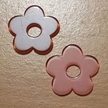 Synthetic Flower 27 mm Pink