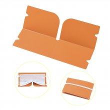 Orange Plastic Storage Clip Organizer