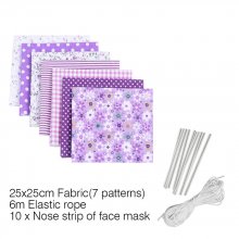 Mask material set Violet