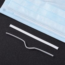 x 10 pieces Nose bridge strip 10 cm N°02-02 Double thread Nose bar