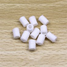 Elastic Fastener Buckle for Adjustable Mask Rope White x 100 pieces
