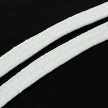 Elastic White Flat Rubber 5 mm to 10 cm